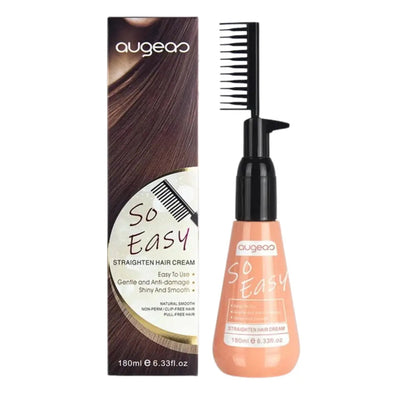 Hair Straightening Cream With Comb